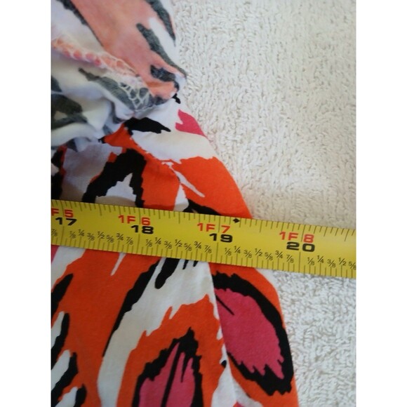 Cha Cha Vente Women's Multicolor Spaghetti Strap Summer Rayon Top Size Medium - Picture 10 of 12